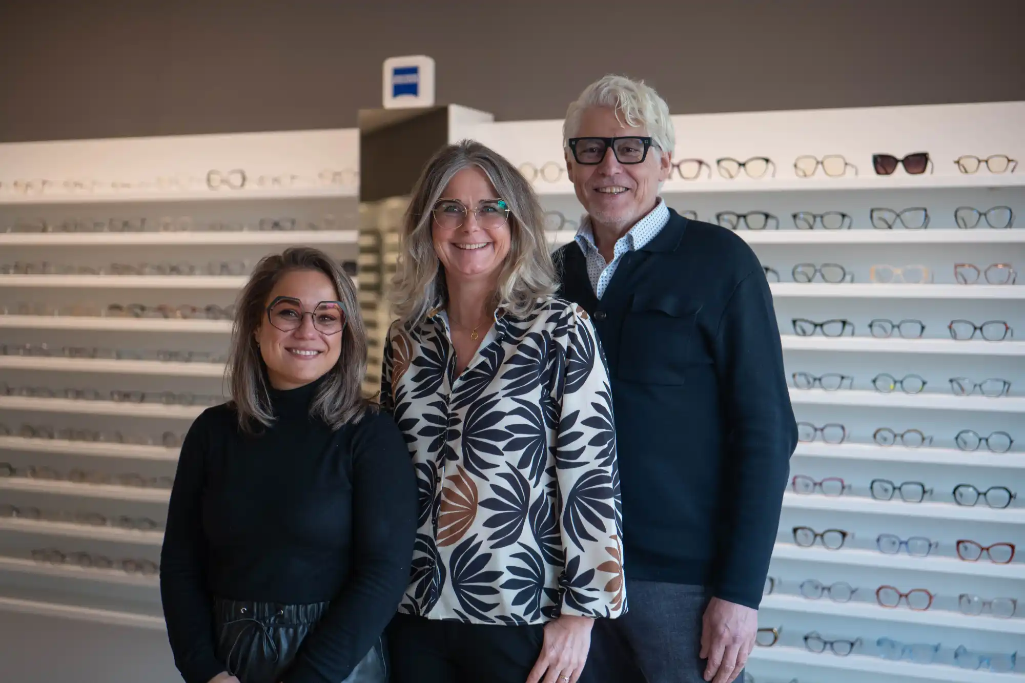 Het team van Reugebrink Opticiens