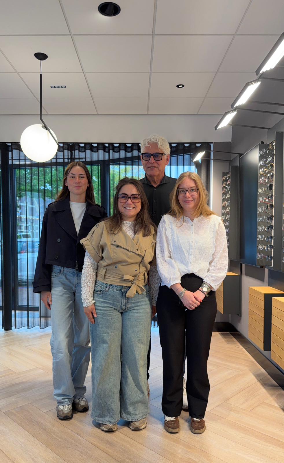 Het team van Reugebrink Opticiens